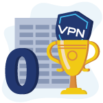 Best zero-logs VPN icon